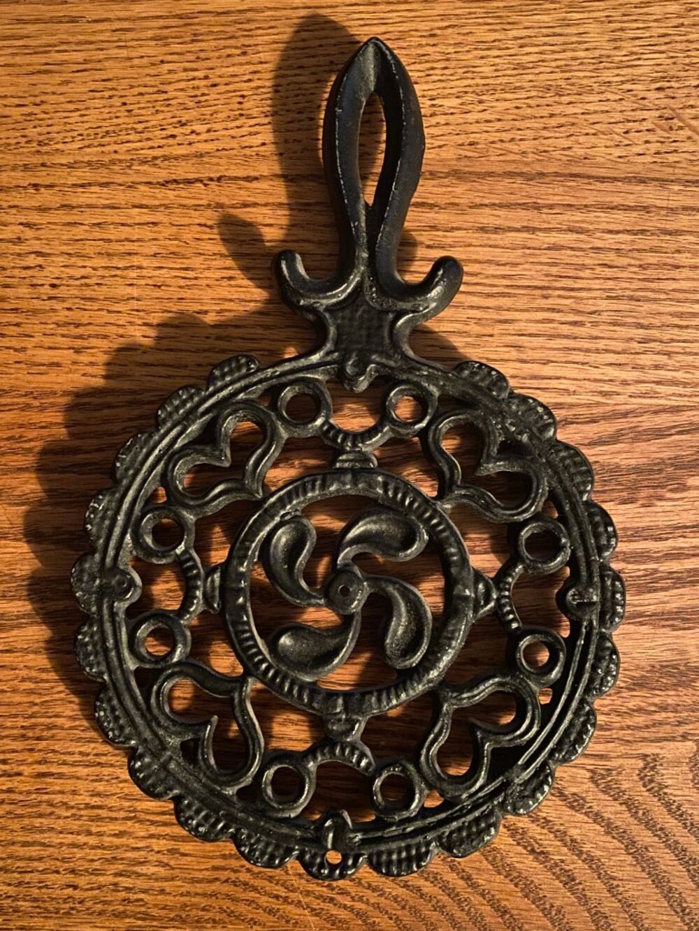 Vintage Cast Iron Trivet